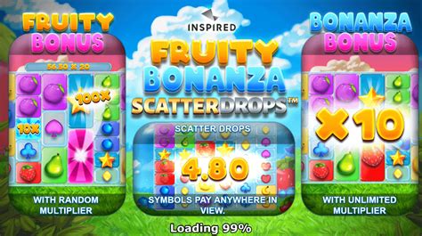 Fruity Bonanza Scatter Drops Betway